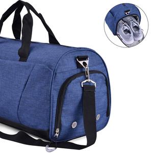 Casepert Bolso de Hombro para <span class=keywords><strong>Hombre</strong></span> y Mujer, <span class=keywords><strong>Bolsa</strong></span> Deportiva con Compartimento para Zapatos, Ideal para Viaje, Fin de Semana - Product Image 5