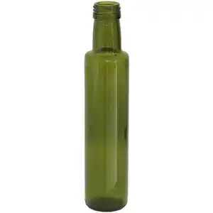 Bulk 100ml 250ml 500ml 750ml 1L Empty Dark Green Marasca Cooking Olive Oil Glass Bottles