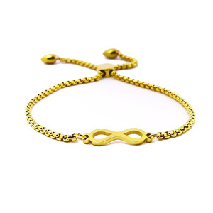 Bijoux de mode amour sans fin <span class=keywords><strong>pour</strong></span> toujours infini bracelet plaqué or <span class=keywords><strong>pour</strong></span> femme - Product Image 1