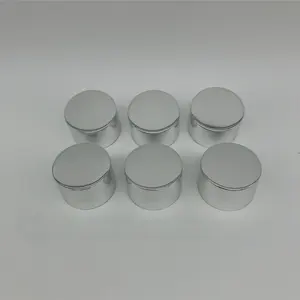 Aluminium Lid 24mm Silver Aluminum Cover On Plastic Screw Top Caps Lids For PET Bottles