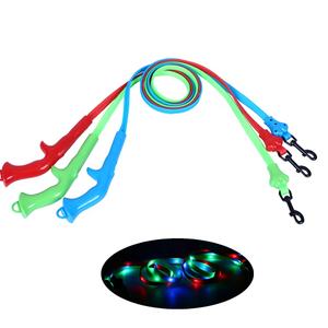 LED Hund Blei mit Licht, glow in the Dark Elektrische Hund Leine mit LED Taschenlampe für Hund - Product Image 1