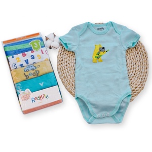 Redkite Set di 5 Pezzi di Abbigliamento per Neonati con Design Casuali a Prezzo all'Ingrosso, <span class=keywords><strong>Tutine</strong></span> per Bambini India - Product Image 5
