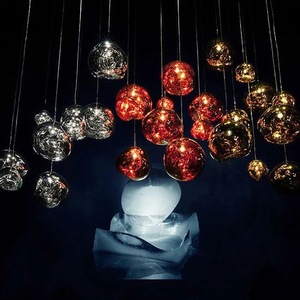 Conception de l'<span class=keywords><strong>europe</strong></span> 3 couleurs lampe suspension contemporaine restaurant fonte LAVE pendentif lumière - Product Image 3