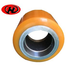 ล้อรถยกพาเลทไฟฟ้า PU ขนาด <span class=keywords><strong>80x100</strong></span> มม. 85x110 มม. ล้อรถยกไฟฟ้า 80x110 มม. 80x120 มม. - Product Image 4