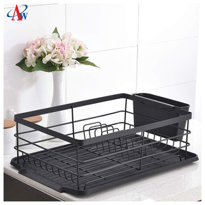 <span class=keywords><strong>Esquinero</strong></span> para platos, soporte para taza, revestimiento negro - Product Image 6
