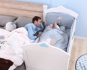 Prezzo di fabbrica regolabile in legno del bambino <span class=keywords><strong>culla</strong></span> di disegno - Product Image 4