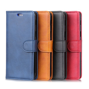 productos de cuero con ranura para tarjeta magnética móvil <span class=keywords><strong>del</strong></span> TPU de la carpeta <span class=keywords><strong>del</strong></span> teléfono caso para redmi Nota 4 - Product Image 1
