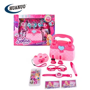 Mode Populaire Tas 10Pcs Pretend Play Meisjes Speelgoed Beauty Set Voor Kids