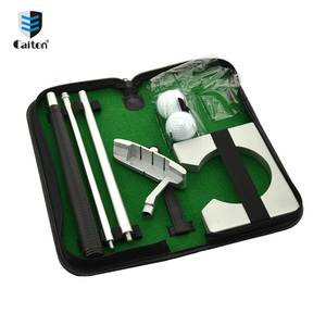 Prix usine personnalisé portable <span class=keywords><strong>golf</strong></span> putter set kit avec boule trou-coupe pour voyage <span class=keywords><strong>golf</strong></span> indoor mettre pratique cadeau - Product Image 1