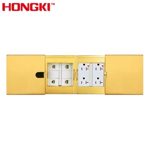 Ultra-delgada de dos puertas dúplex plano tipo de empuje eléctrico salida suelo caja - Product Image 5