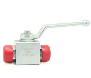 Koolstofstaal Hoge Druk 1/<span class=keywords><strong>2</strong></span> Inch 4way Ll X Type Hydraulische Kogelklep - Product Image 5