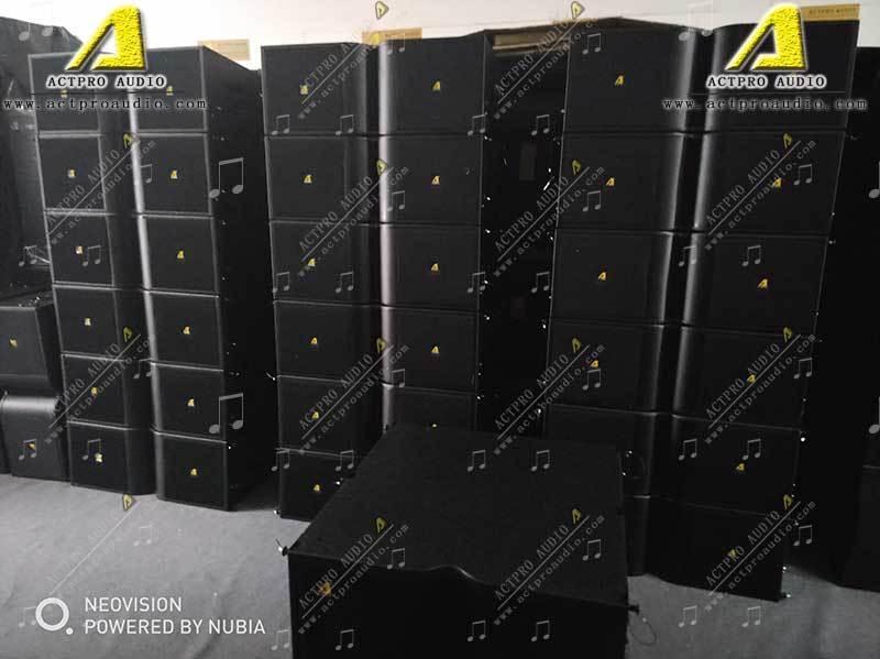 ACTPRO Kara 210 dual 10 inches system line array active speaker