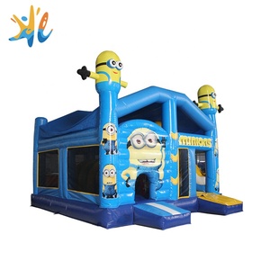 Best selling commercial inflatable CARTOON home <span class=keywords><strong>chateau</strong></span> with slide - Product Image 1