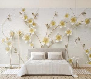 Conception d'image de <span class=keywords><strong>papier</strong></span> <span class=keywords><strong>peint</strong></span> d'impression de fleur ignifuge de décoration de maison pour le <span class=keywords><strong>salon</strong></span> - Product Image 5