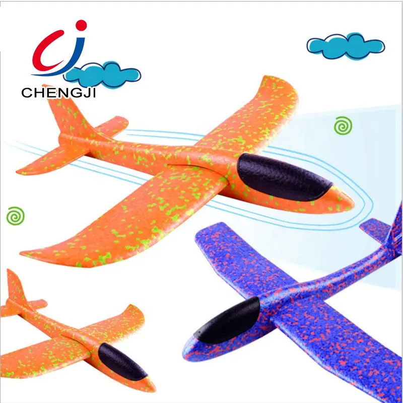 Modelo de avión planeador de espuma para niños, juguete para lanzar a mano al aire libre, precio al por mayor