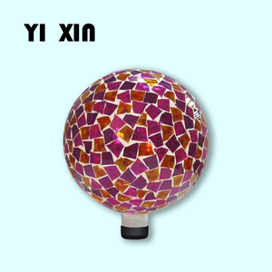 Mosaico de vidrio Solar mirando pelota en el jardín al aire libre césped Deco luz de la Navidad - Product Image 6