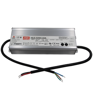 Mean Well 42 V 7.65A Imperméable IP67 LED Conducteur HLG-320H-42 320 W LED L'alimentation <span class=keywords><strong>d</strong></span>'énergie de Conducteur - Product Image 1
