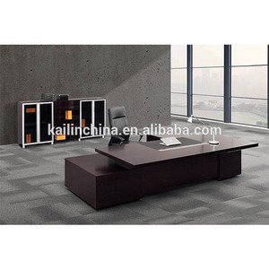 Simon moderne <span class=keywords><strong>de</strong></span> haute qualité le prix concurrentiel OEM personnalisé vert matériel placage exécutif table - Product Image 1