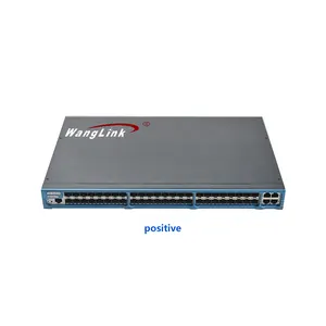 섬유 spy optic 장비 Giga 48*10/100/1000 메터 GE SFP module 4*10/100 /1000 메터 ethernet port 이더넷 switch