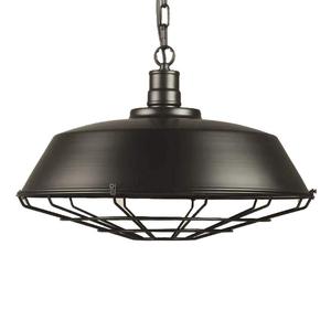 Công Nghiệp Chiếu Sáng Antique Đen Lồng Sắt <span class=keywords><strong>Shade</strong></span> <span class=keywords><strong>Barn</strong></span> Pendant Đèn - Product Image 1