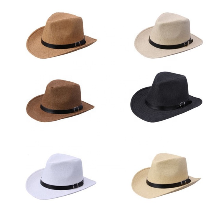 Мода «унисекс»; Симпатичные Складная соломенная шляпа, высокое качество ковбойская шляпа для оптовой торговли с по индивидуальному заказу