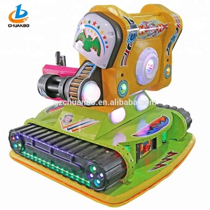Kiddie Réservoir Rociking Tour Simulateur de Machine De Jeu D'arcade À Jetons - Product Image 3