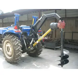 High quality hot efficiency tractor pto 3 point linkge hydraulic post soil hole digger for sale with CE