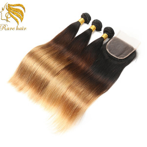 الجملة الشعر لوس انجليس ، أومبير لون الشعر نسج موزعين في ميامي فلوريدا الإنسان الشعر حزم - Product Image 3
