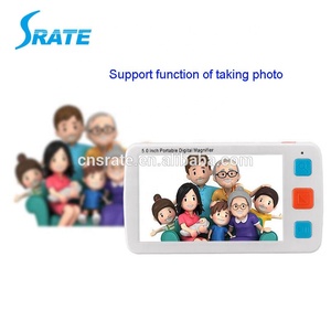 <span class=keywords><strong>Loupe</strong></span> vidéo numérique électronique portable HD 5,0 pouces pour malvoyants, amplificateur rechargeable - Product Image 3