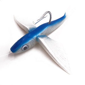 Ensemble de leurres pour poisson volant, matériel de pêche, avec hameçon décentré, pour <span class=keywords><strong>thon</strong></span>, eau salée, vente en gros - Product Image 5