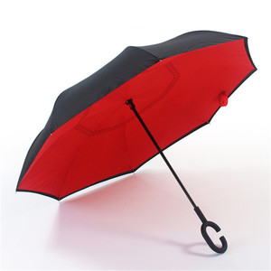 Livraison gratuite coupe-vent grande taille à <span class=keywords><strong>l</strong></span>'envers voyage parapluie inversé - Product Image 1