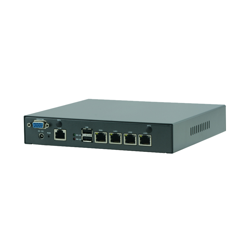 Yanyu hot sale Intel D525 network security pfsense firewall with 4 lan port