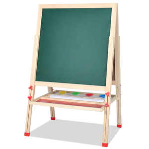 Ensemble de <span class=keywords><strong>peinture</strong></span> professionnel pour tableau à feuilles mobiles, <span class=keywords><strong>chevalet</strong></span> en bois pour enfants - Product Image 2