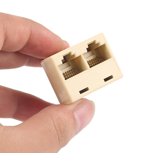 <span class=keywords><strong>RJ45</strong></span> Adaptateur Répartiteur 1 à 2 <span class=keywords><strong>Prise</strong></span> 3 Ports Connecteur de Câble Réseau Ethernet pour PC <span class=keywords><strong>Portable</strong></span> <span class=keywords><strong>Ordinateur</strong></span> <span class=keywords><strong>Portable</strong></span> Accessoires - Product Image 3