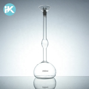 Huke personalizado 250 ml picnómetro botella de gravedad específica de cemento Le <span class=keywords><strong>Chatelier</strong></span> frasco en el laboratorio - Product Image 4