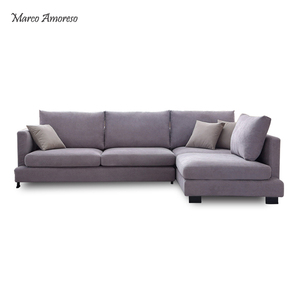 Nuevo modernos sofás seccionales 2 unidades seccional sofá cama esquina tela sofá - Product Image 1