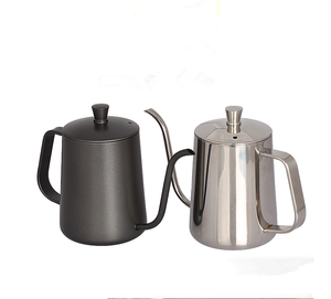 Logo personalizzato 350ml 600ml di <span class=keywords><strong>caffè</strong></span> a collo di cigno in acciaio inossidabile da versare sul bollitore - Product Image 2