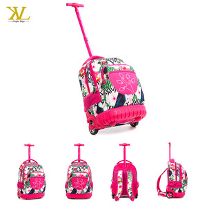 De vuelta a la escuela bolsa Durable de alta calidad carretilla bolsa de la Escuela para niñas con ruedas - Product Image 2