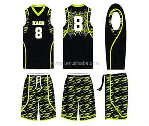 Latest high quality dry fit sublimation custom Kids Basketball jersey with free design - Product Image 1