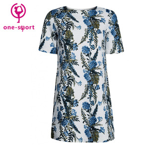 Las mujeres de manga corta maxi <span class=keywords><strong>blanco</strong></span> casual de moda recta estilos <span class=keywords><strong>vestido</strong></span> - Product Image 1