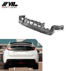 Diffusore Posteriore in Fibra di Carbonio per <span class=keywords><strong>Honda</strong></span> Civic <span class=keywords><strong>Type</strong></span> <span class=keywords><strong>R</strong></span> - Product Image 1