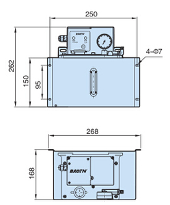 Proveedores de China BAOTN bomba de engranajes pequeños sistema de lubricación central bomba hidráulica lubrificazione <span class=keywords><strong>centraliz</strong></span> - Product Image 2