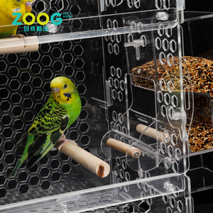 Más popular rectángulo barato acrílico mascotas jaulas <span class=keywords><strong>de</strong></span> loros para la venta - Product Image 6