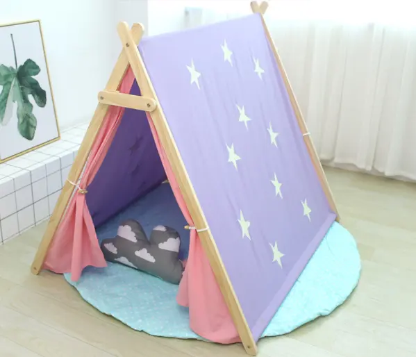 Fabriek Directe Verkoop Nieuwe Katoen Indian Kinderen Tent Baby Game House