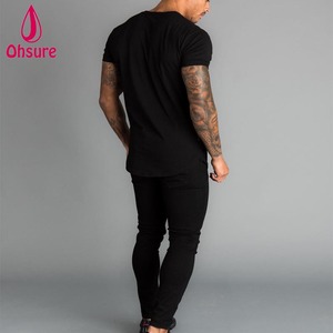 Thiết Kế Mens Thể Thao T Áo Sơ Mi Bán Buôn Tùy Chỉnh Mới Thể Thao Ngắn Tay Áo Phòng Tập Thể Dục Chạy Trống Giản Dị Mô Hình In Dệt Kim Trống Tees - Product Image 3