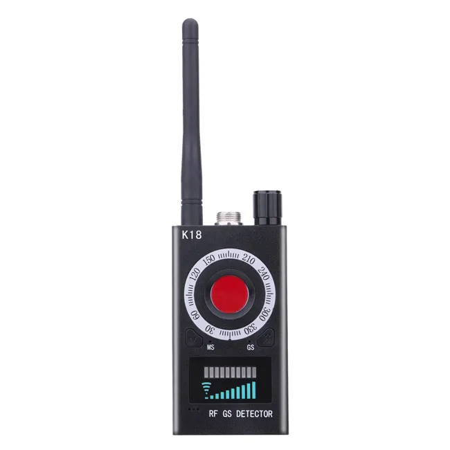 1MHz-6.5GHz K18 Multi-function Anti-spy Detector Camera GSM Audio Bug Finder GPS Signal Lens RF Tracker Detect Wireless Products