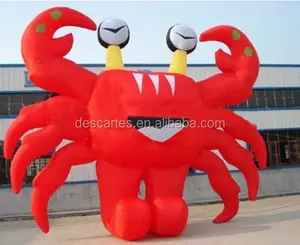 3m tall giant inflatable sea animal/inflatable sea crab for advertising