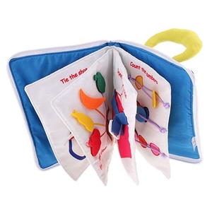 Fityle yumuşak bebek sessiz kitaplar dokunmatik ve hissediyorum bez kitap, 3D kitap kumaş aktivite için bebek/yürümeye başlayan, duyusal kitap öğrenme - Product Image 2