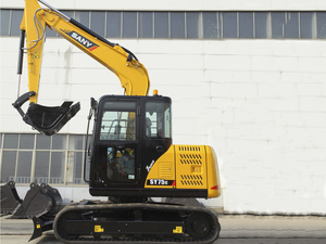SANY excavadora sobre orugas de 8 toneladas SY75C con enganche rápido - Product Image 4