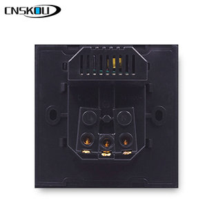 Cnskou 2025 Hot Bán màu đen EU tiêu chuẩn với 2 cổng USB Outlet tường thiết bị chuyển mạch ổ cắm - Product Image 2